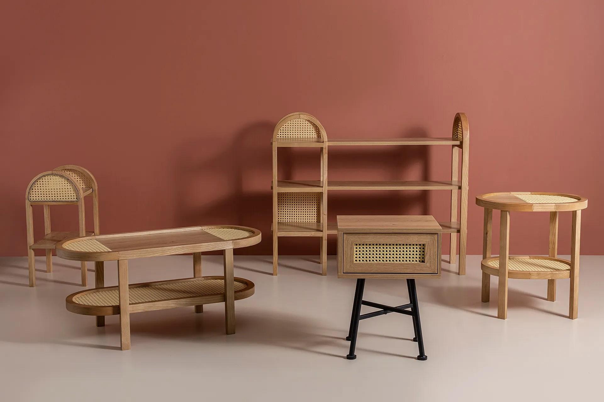 Nala 62 Beistelltisch Braun 8