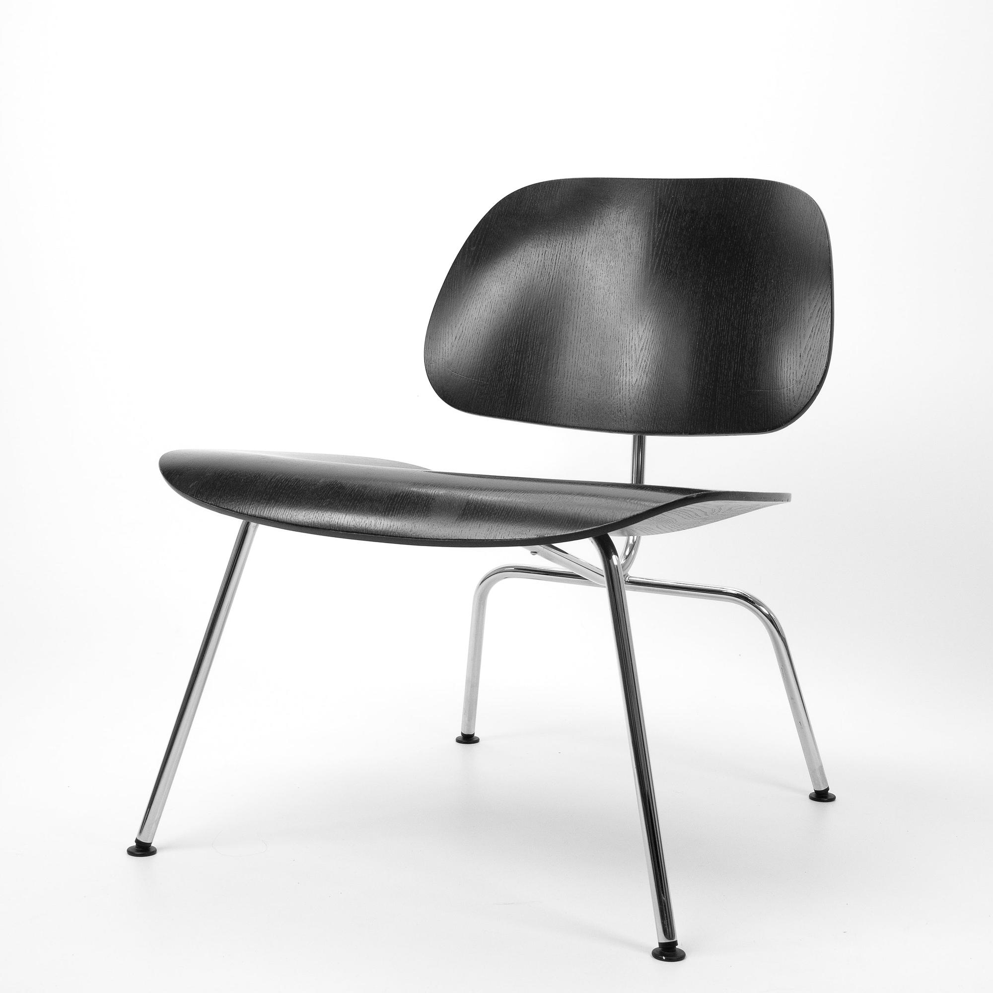 LCM Esszimmerstühle Sperrholz Chrom Esche Schwarz 0