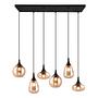Lumina Pendelleuchte Glas Eisen 4