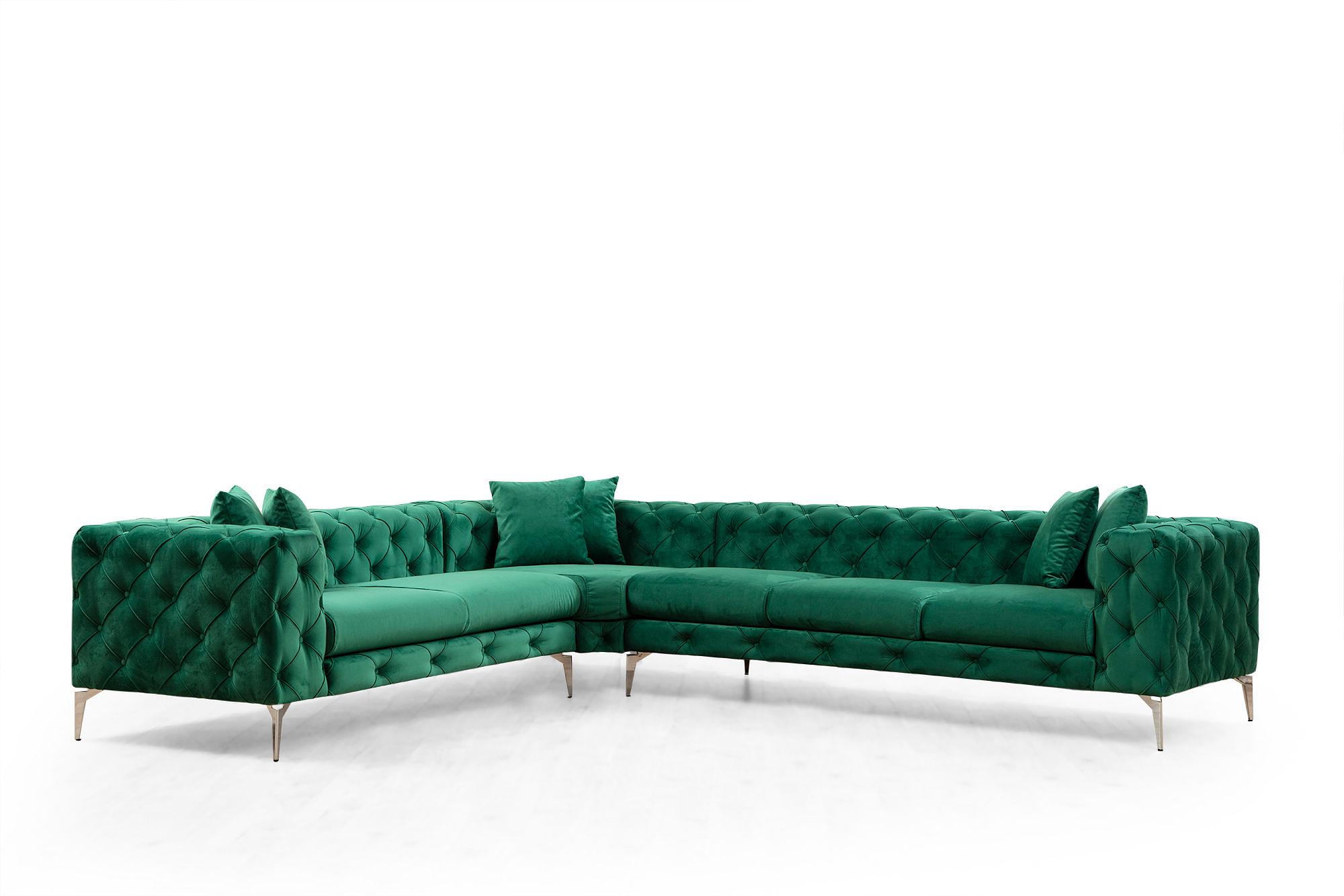 As corner sofa Left Green 5