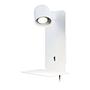 Wandleuchte Malena Aluminium Weiß 2