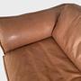 Violetta Sofa 3-Sitzer Leder Braun 2