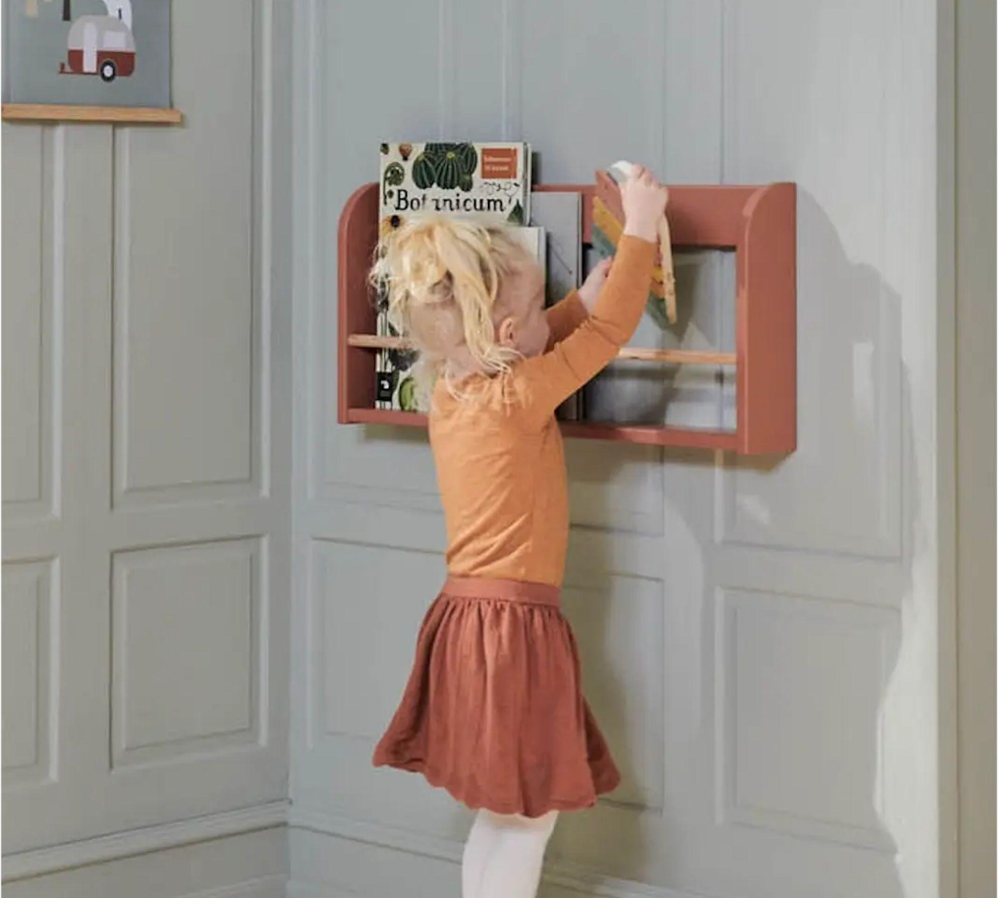 Dots Kinderregal Holz Blush 1 Boden 0