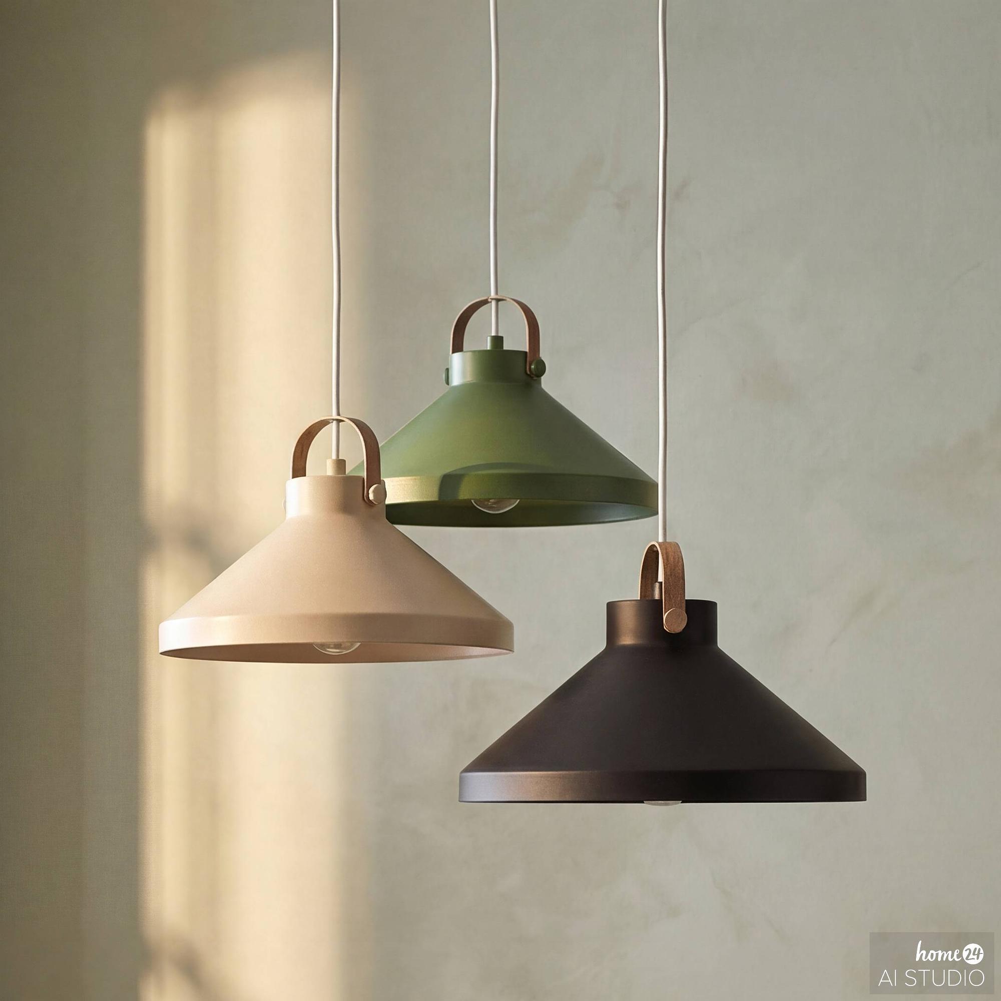 Pendant light Juval 3-light iron 0