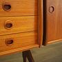 Wall shelf Teak wood 1960s 12