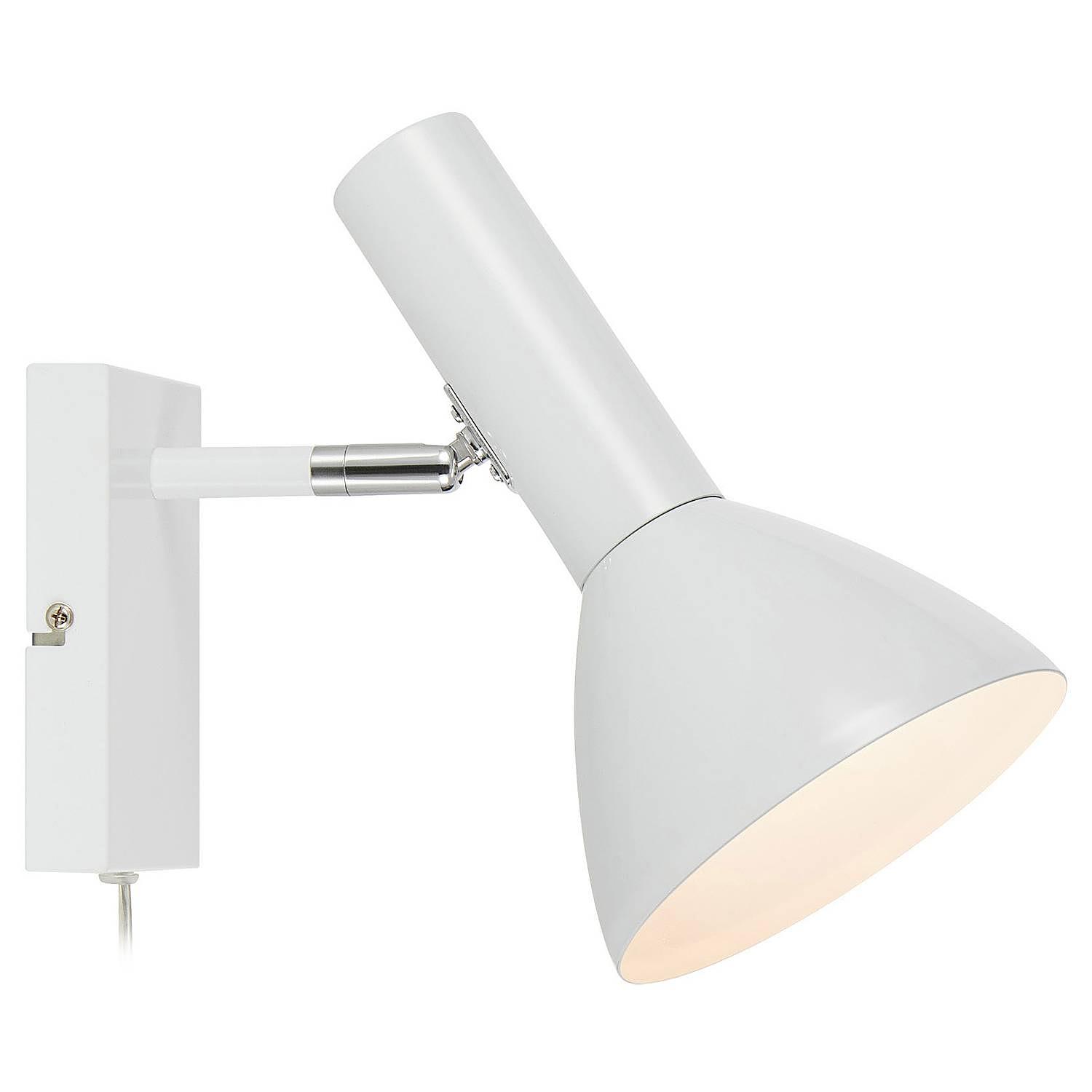 Metro Wall Lamp Iron White 1-bulb 0