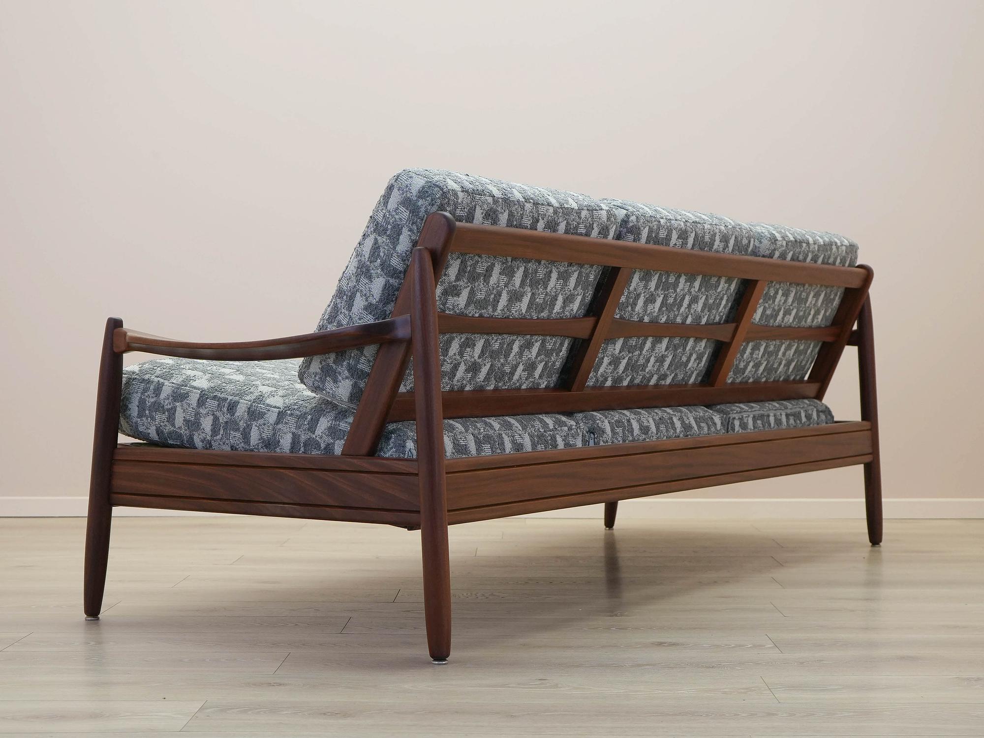 3-seater teak sofa 1970s 11