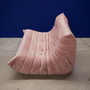 Togo Sofa 2-seater velvet light pink 3