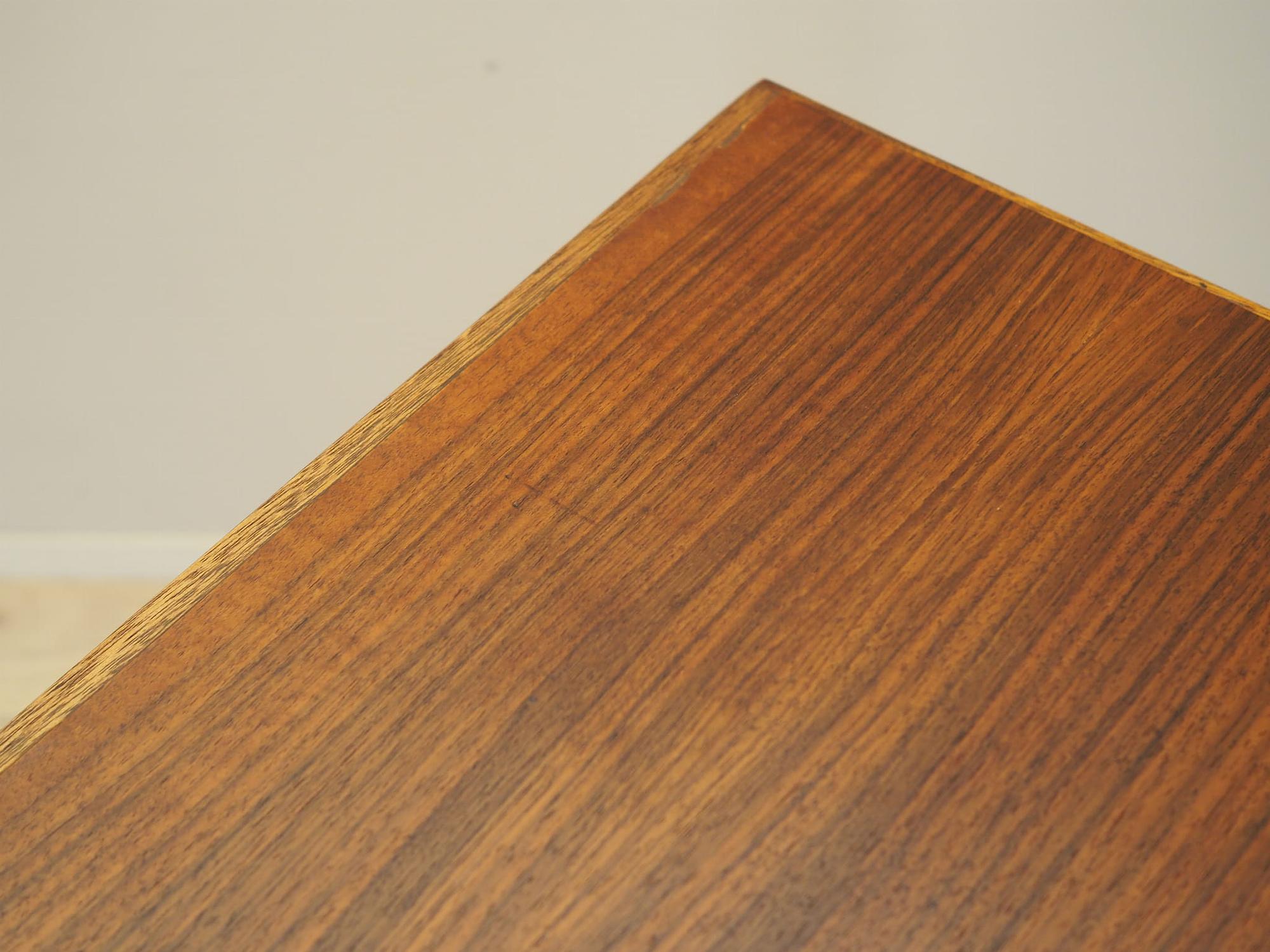 Vintage Kommode Nussbaumholz Braun 1970er Jahre 10