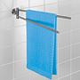 Towel holder Bosio stainless steel matte 3