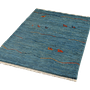 Gabbeh Sonnat Teppich Blau 3