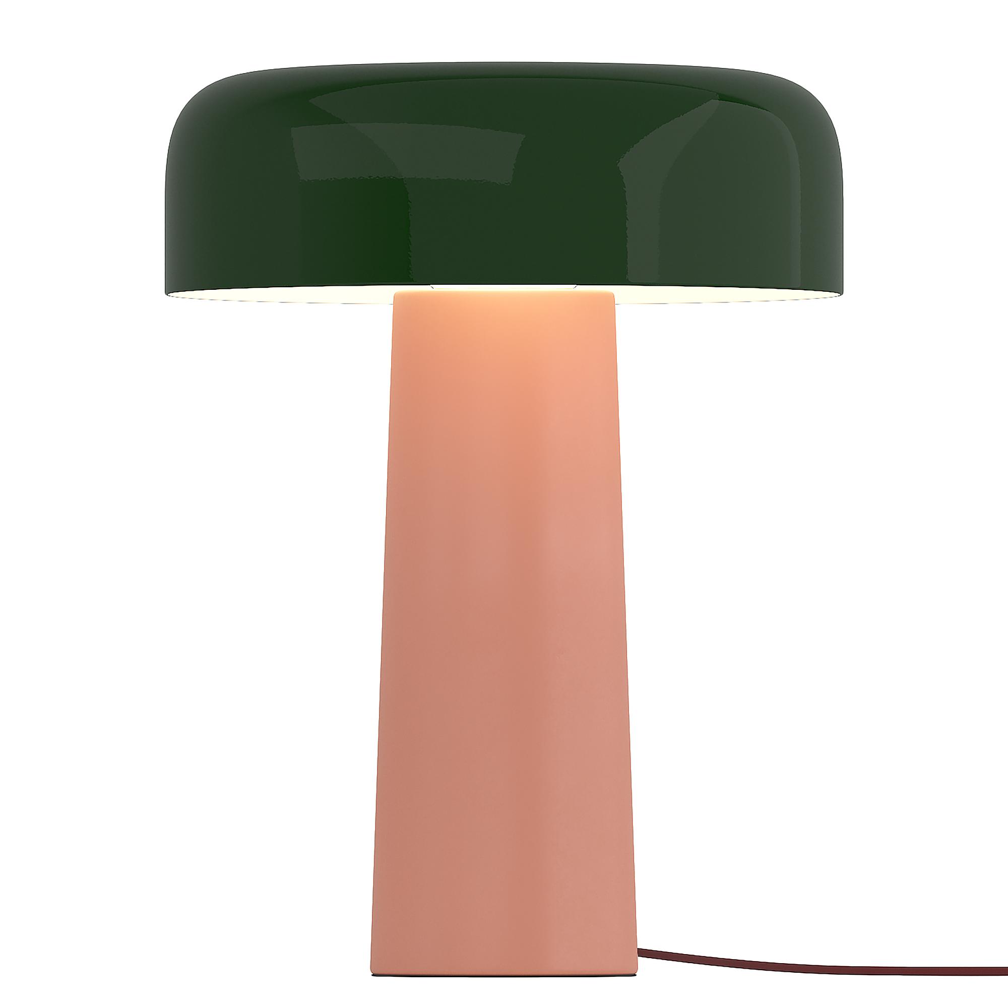 Lampada da tavolo Vivia a 1 luce ferro ceramica 0