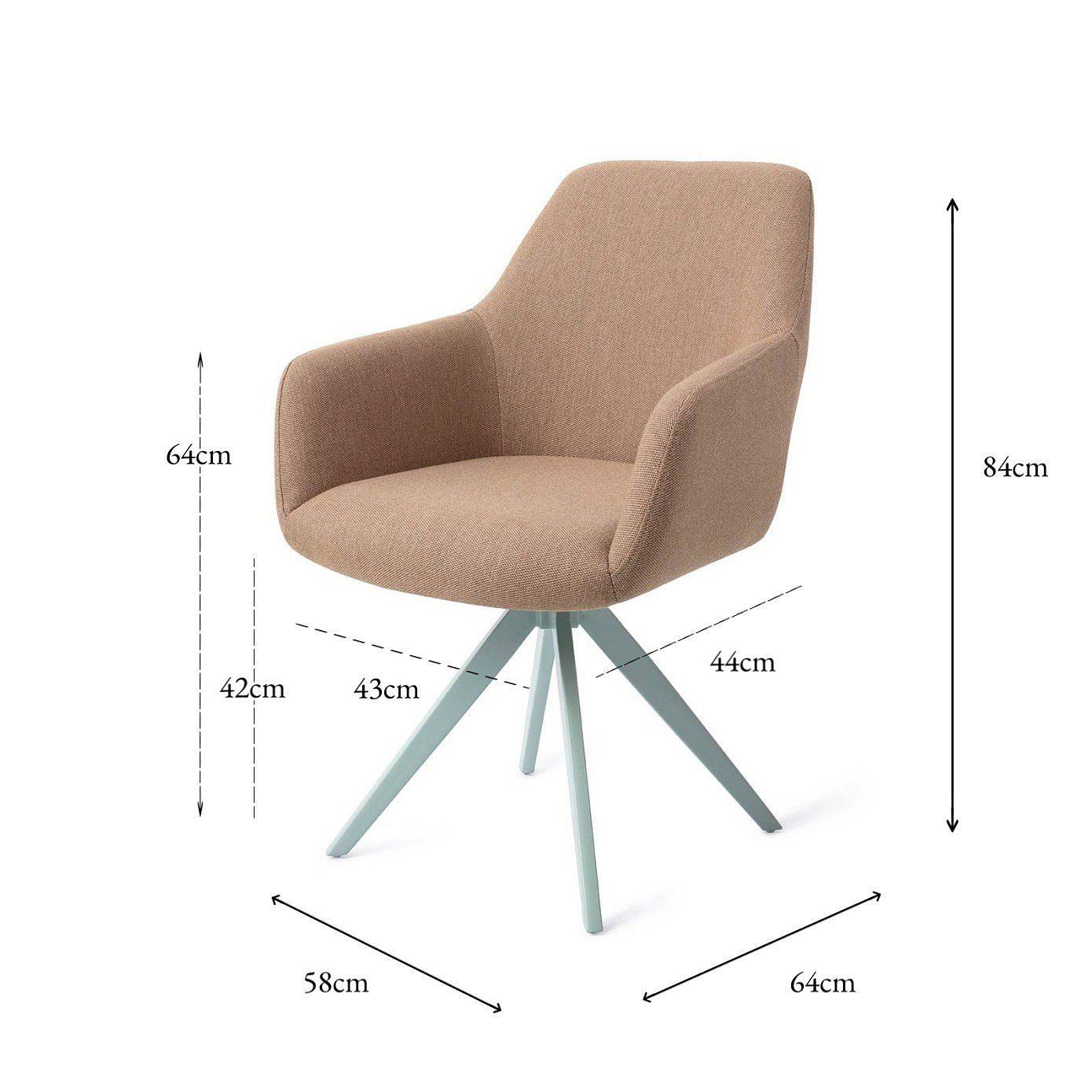 Hiroo Dining Chair Whisper Wheat 4
