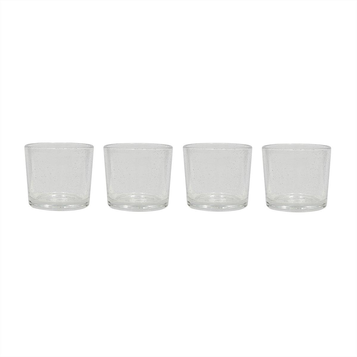 4x Kuki Glas Transparent 0