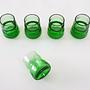 Glass Set Green 1970s 5
