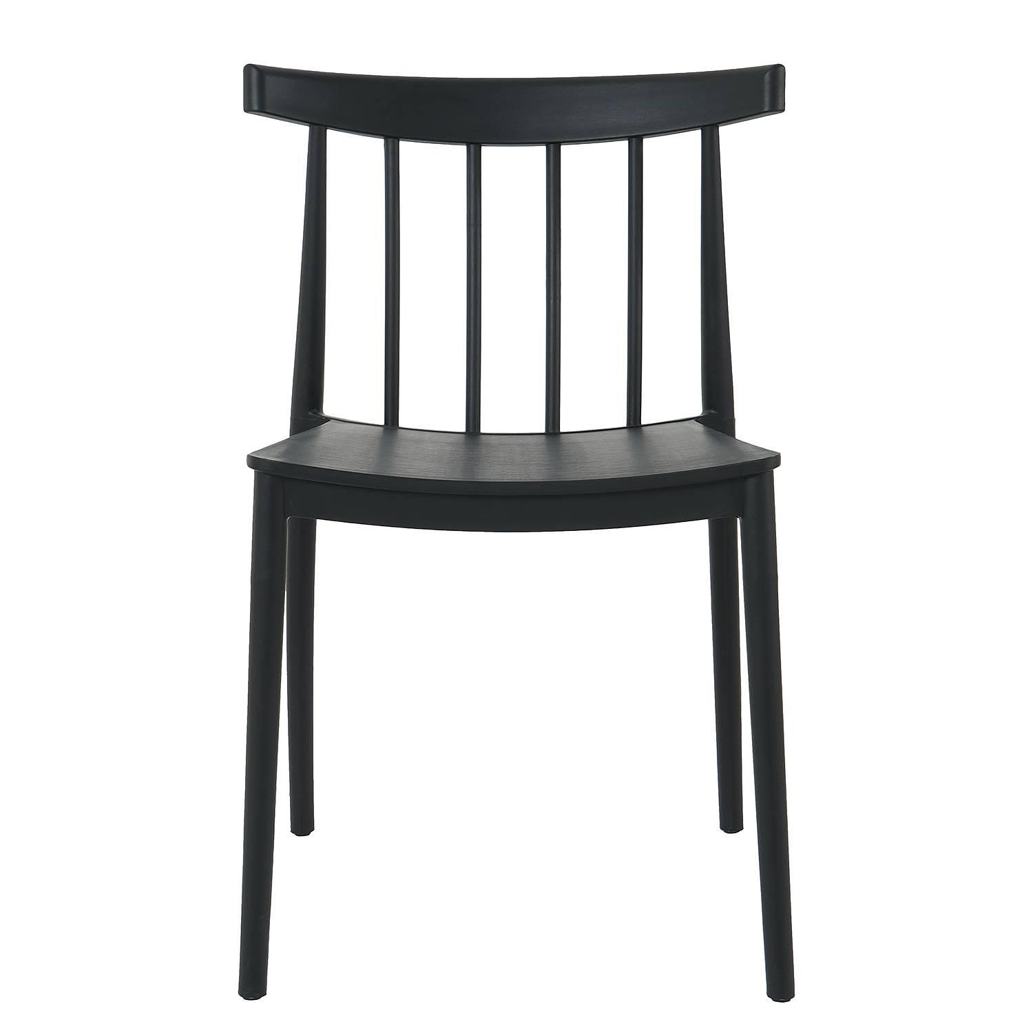 2x Esszimmerstuhl Mattas Schwarz 4