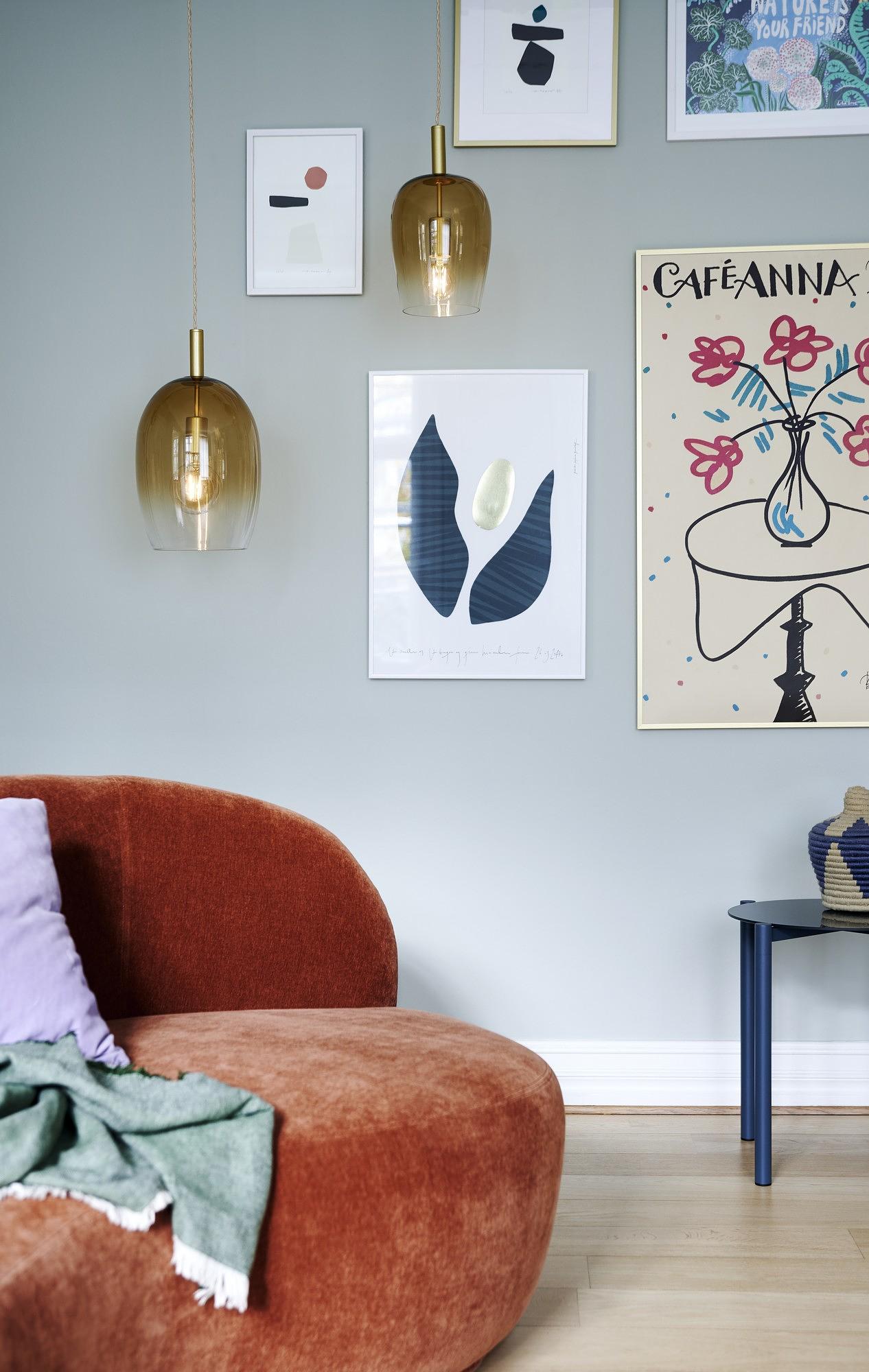 Uma 23 Pendant Light Amber 7