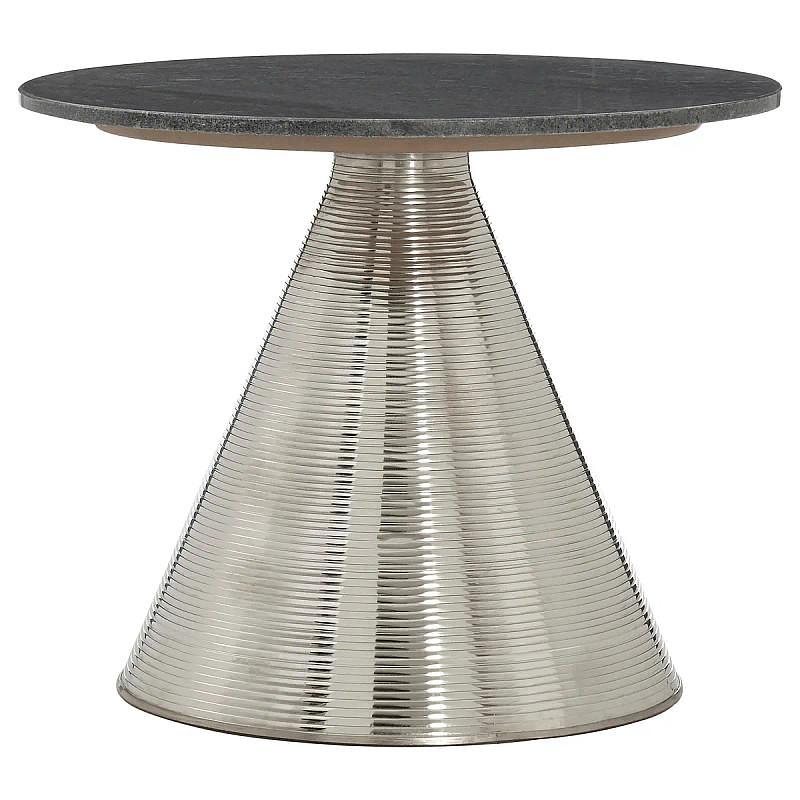 Martini Tisch mit grauer Marmorplatte
 4