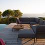 2x LEVEL Sofa Links, Sofa Rechts & Couchtisch Dunkelgrau 5