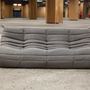 Togo Lounge Set 3-piece. Woven fabric Warm Grey 1