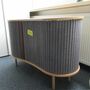 Audacious Sideboard Holz Textil Grau 1