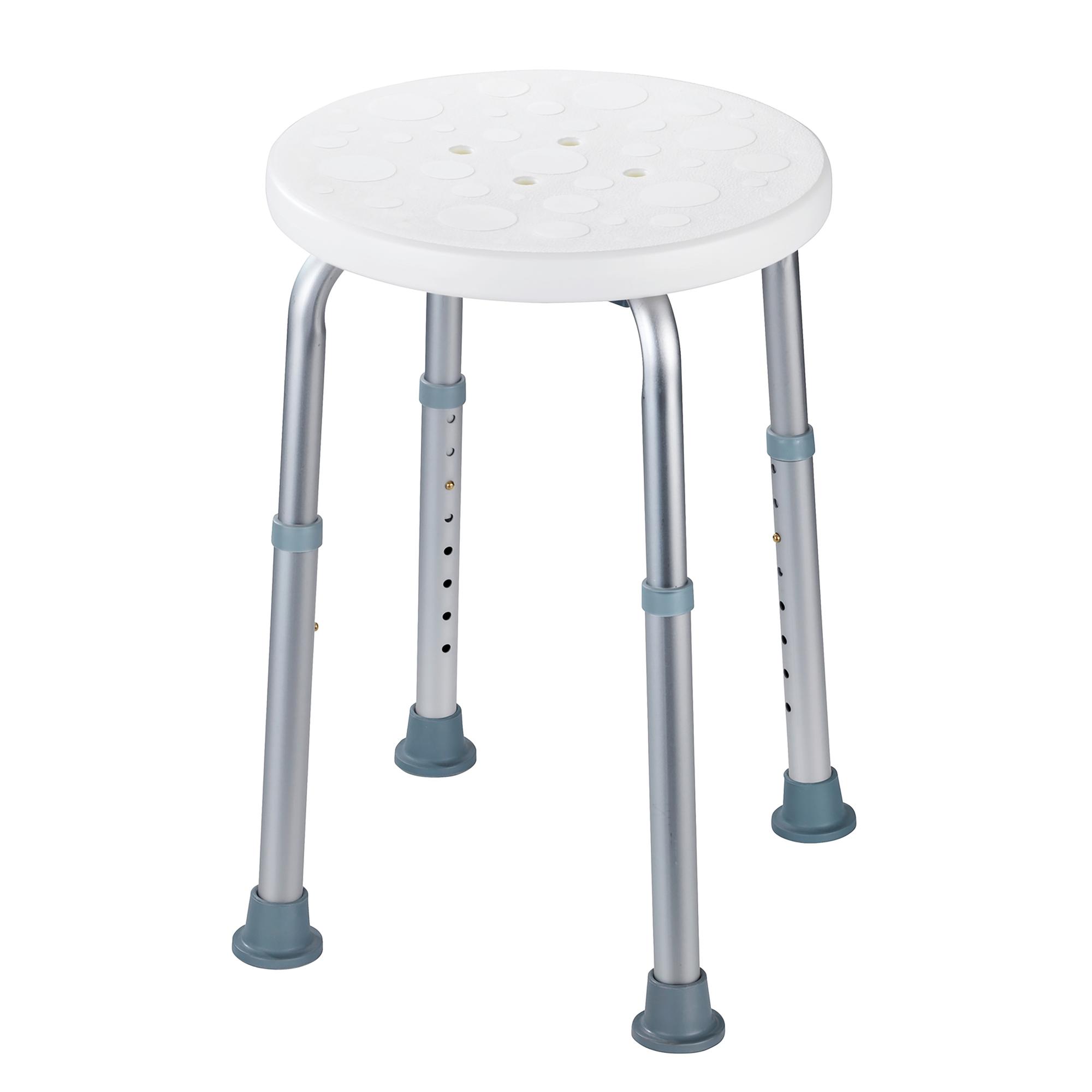 Duschhocker Secura Aluminium Weiß 0