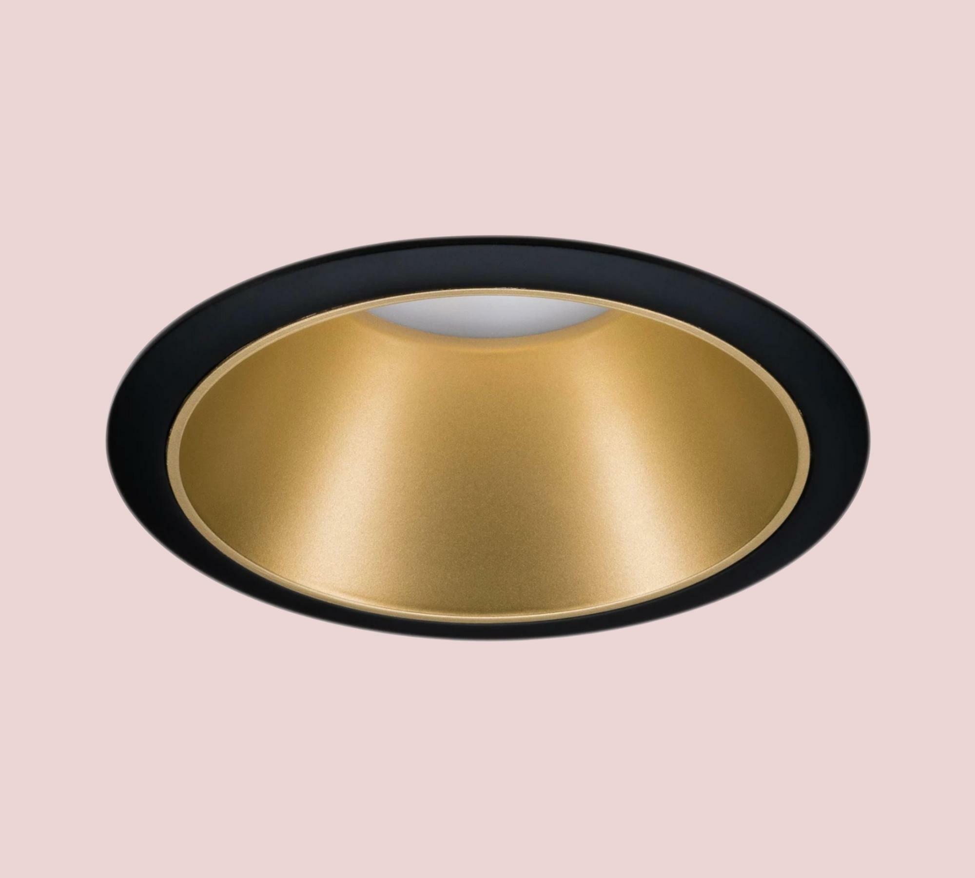 LED-Einbauleuchte Gold 2