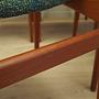 6x Dining chairs teak 1960s 9
