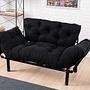 Nitta Sofa Bed 2-seater Black 2
