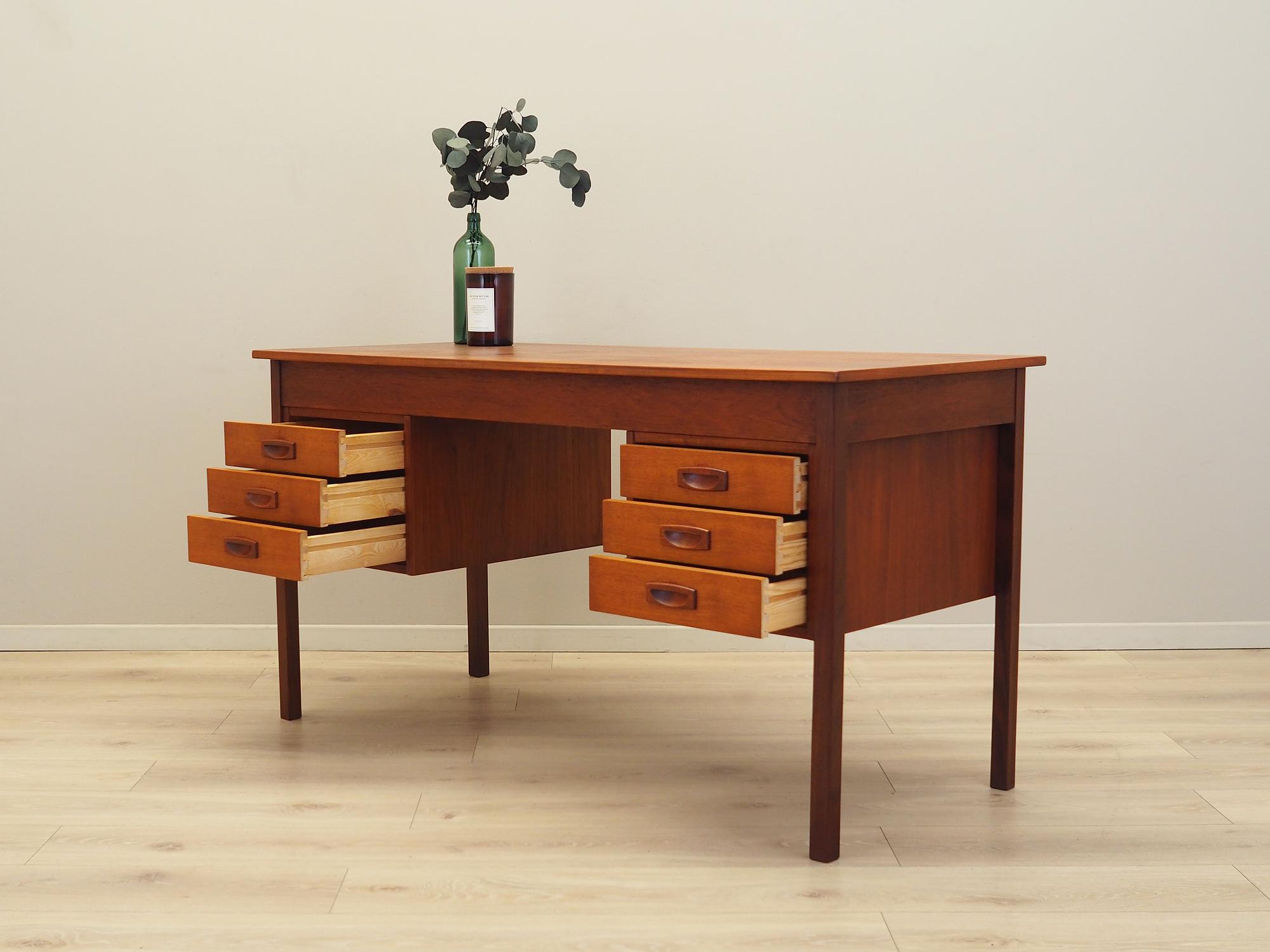 Desk Teak 1970s 3
