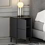 Imaj Nightstand Wood Veneer Anthracite 5