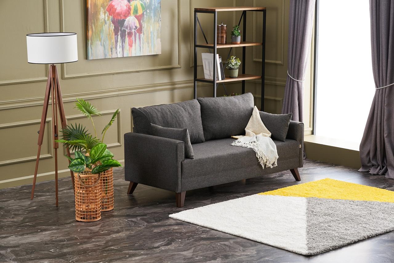 Bella Sofa 2-Seater Anthracite 2