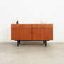 Vintage Schrank Teakholz Braun 1970er Jahre 1
