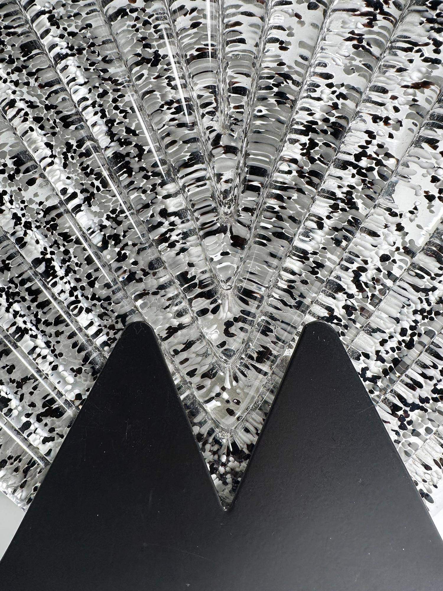 Vintage Art Deco Tischlampe 1980er Jahre 4