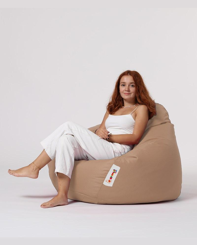 XXL V2 Garten Sitzsack Beige 7