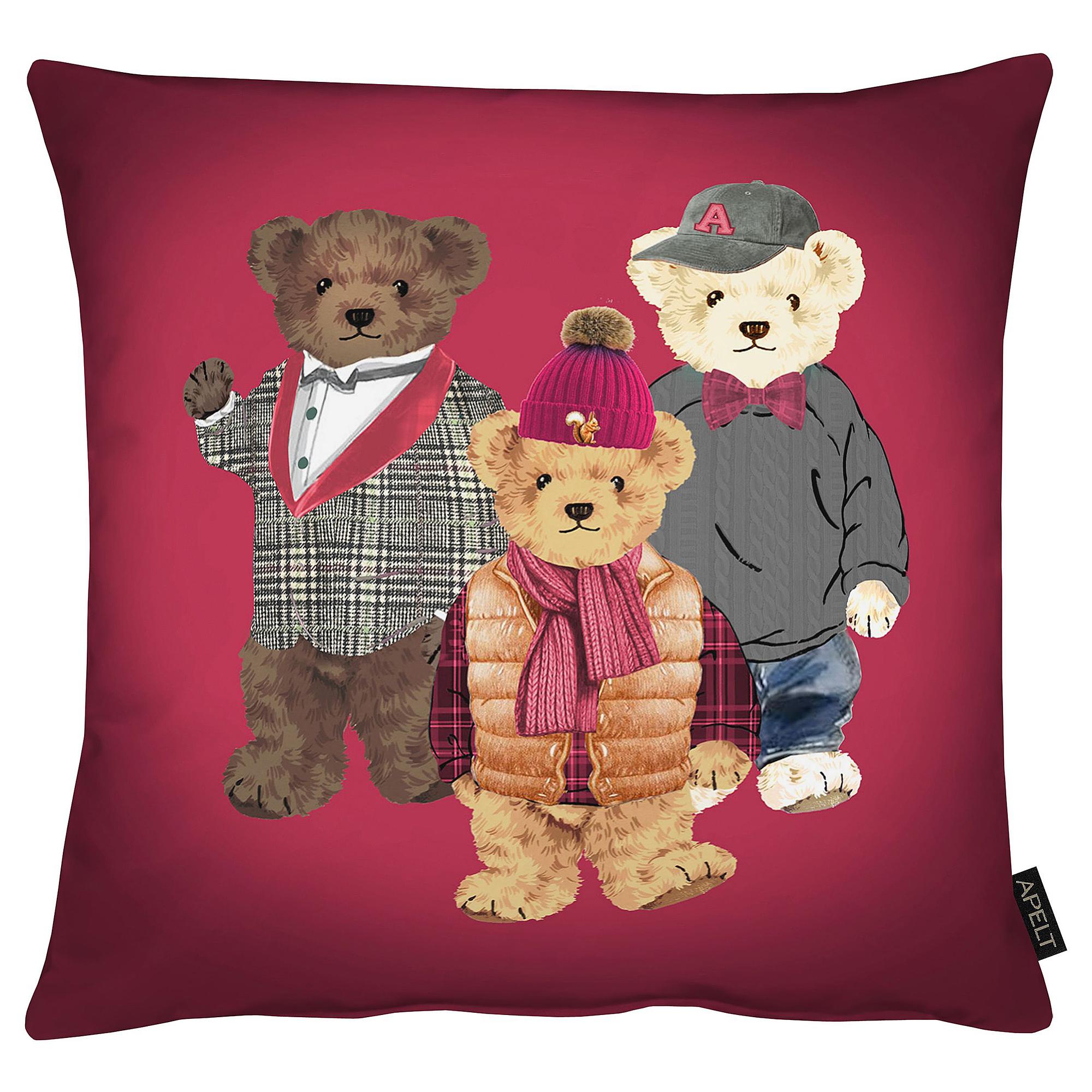 Robby Dekokissen Samt Rot 0