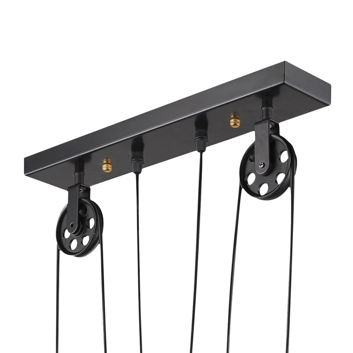 Lenius II Pendant light 3-light Iron Black 2