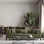 Gio 3-seater sofa Green 1