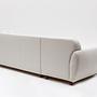 Eddy corner sofa Left White 9