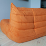 Togo Corner Sofa Textile Orange 2