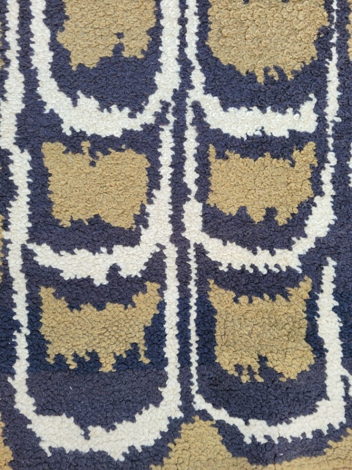 Vintage Teppich Textil Mehrfarbig 2
