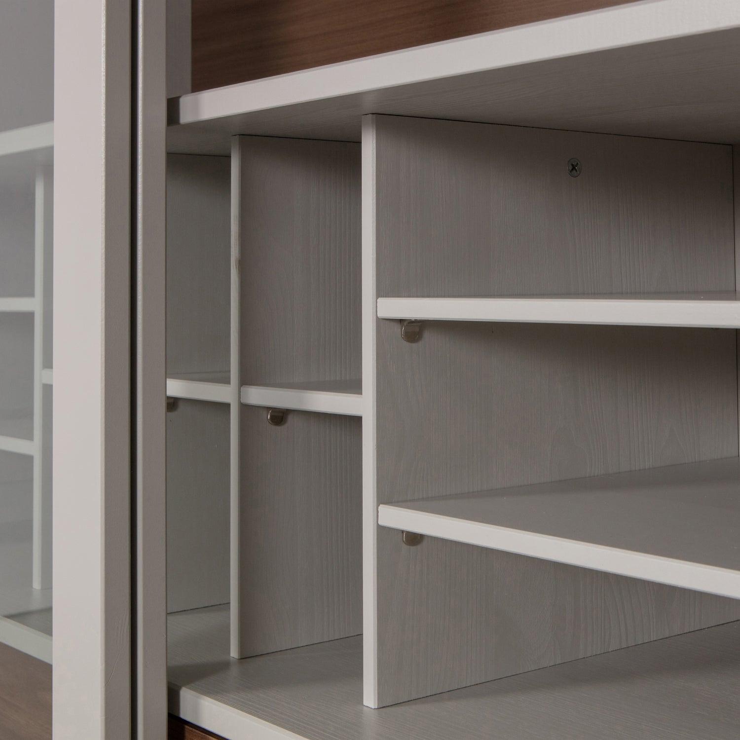 James Vitrine Holz Braun 6