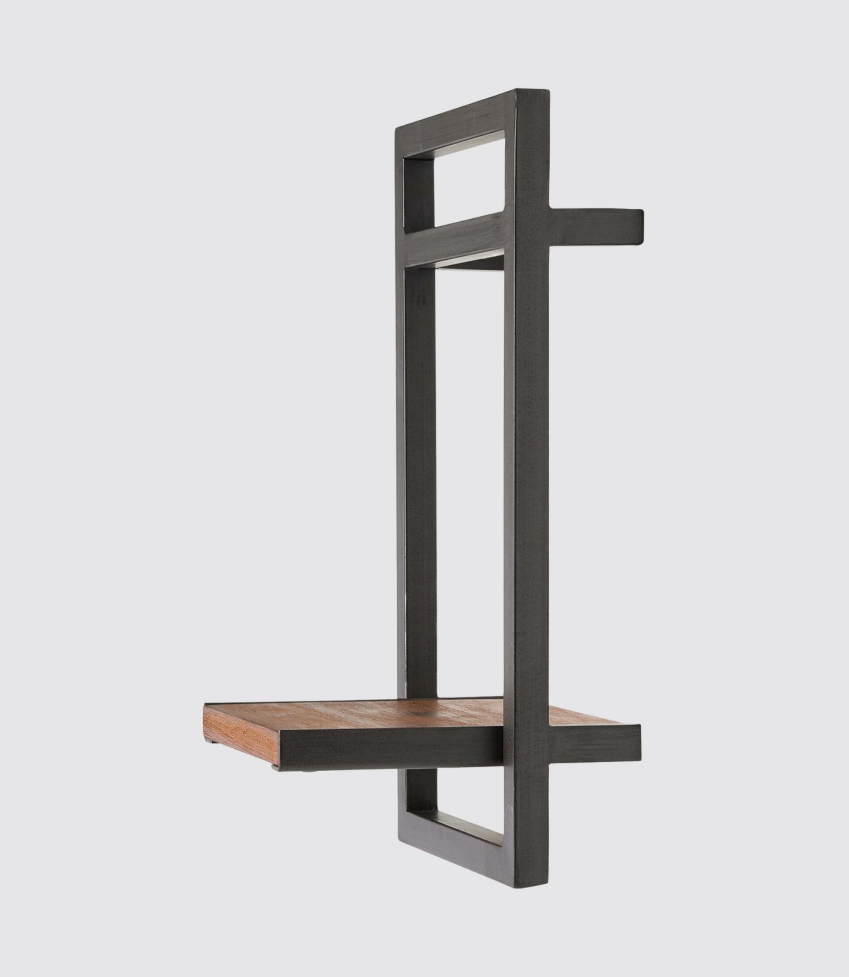 Industrial Metall-Wandregal 1