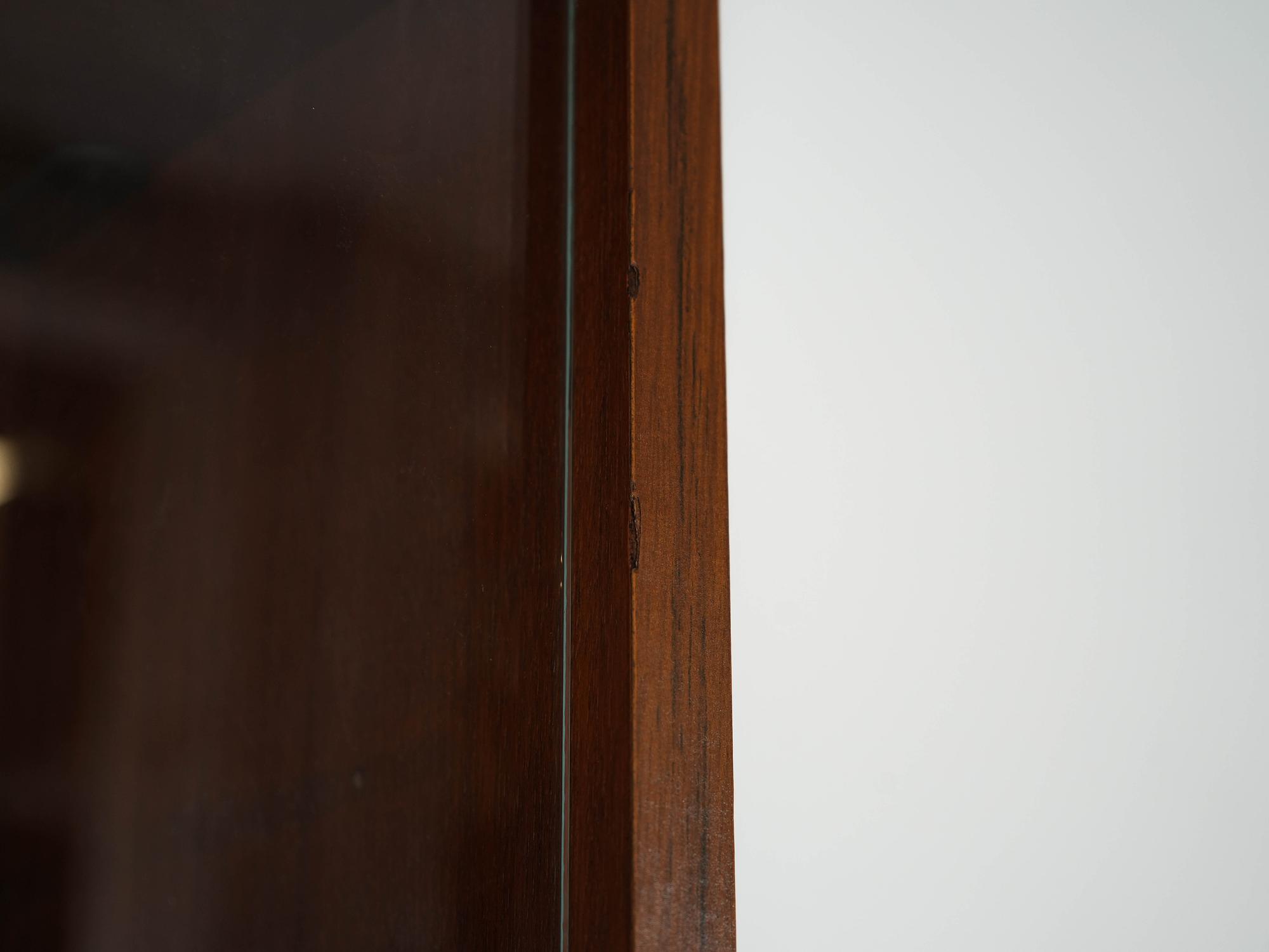 Teak-Wandmöbel PS System Braun 1960er Jahre 11