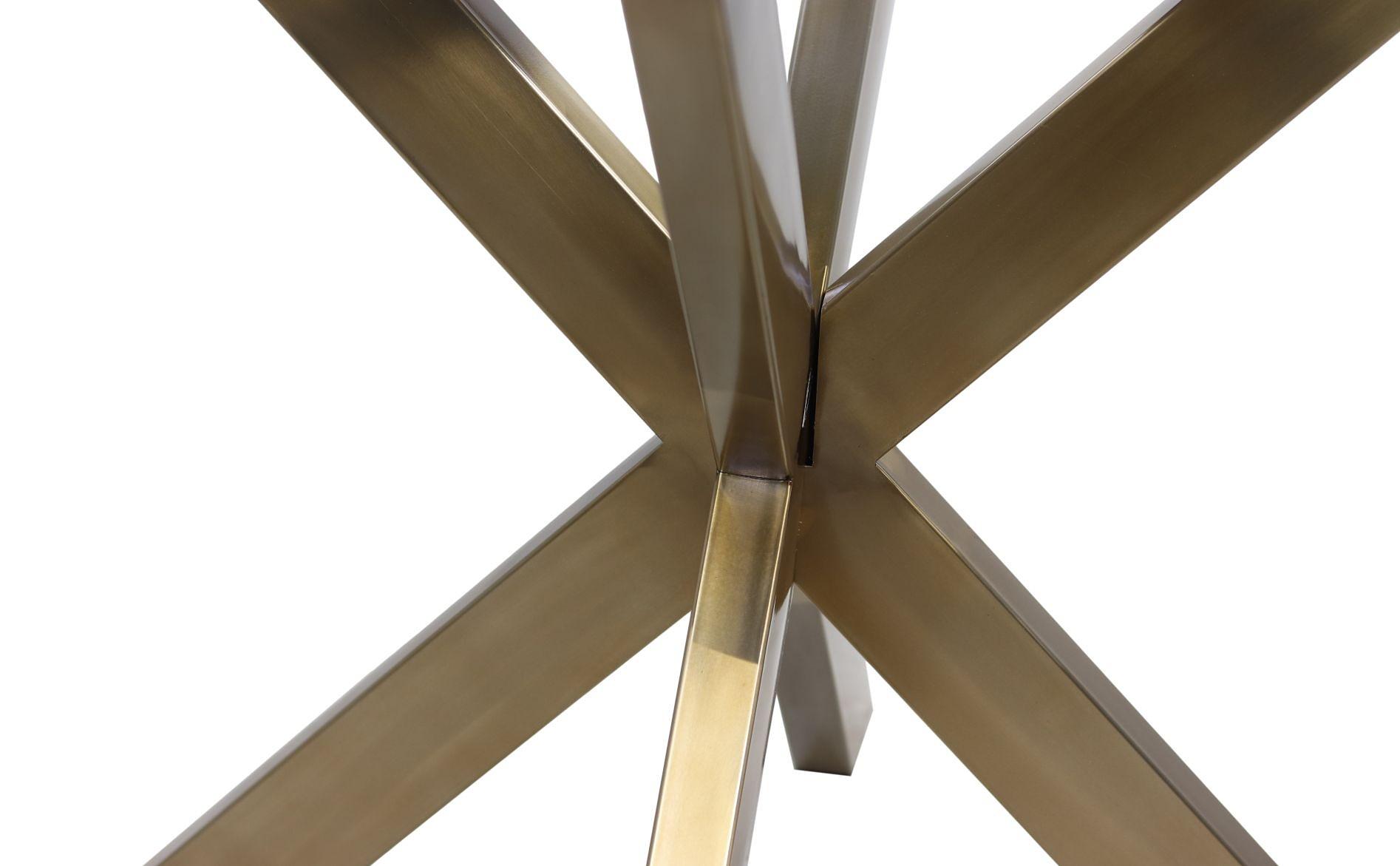Model X Tischgestell Metall Gold 3
