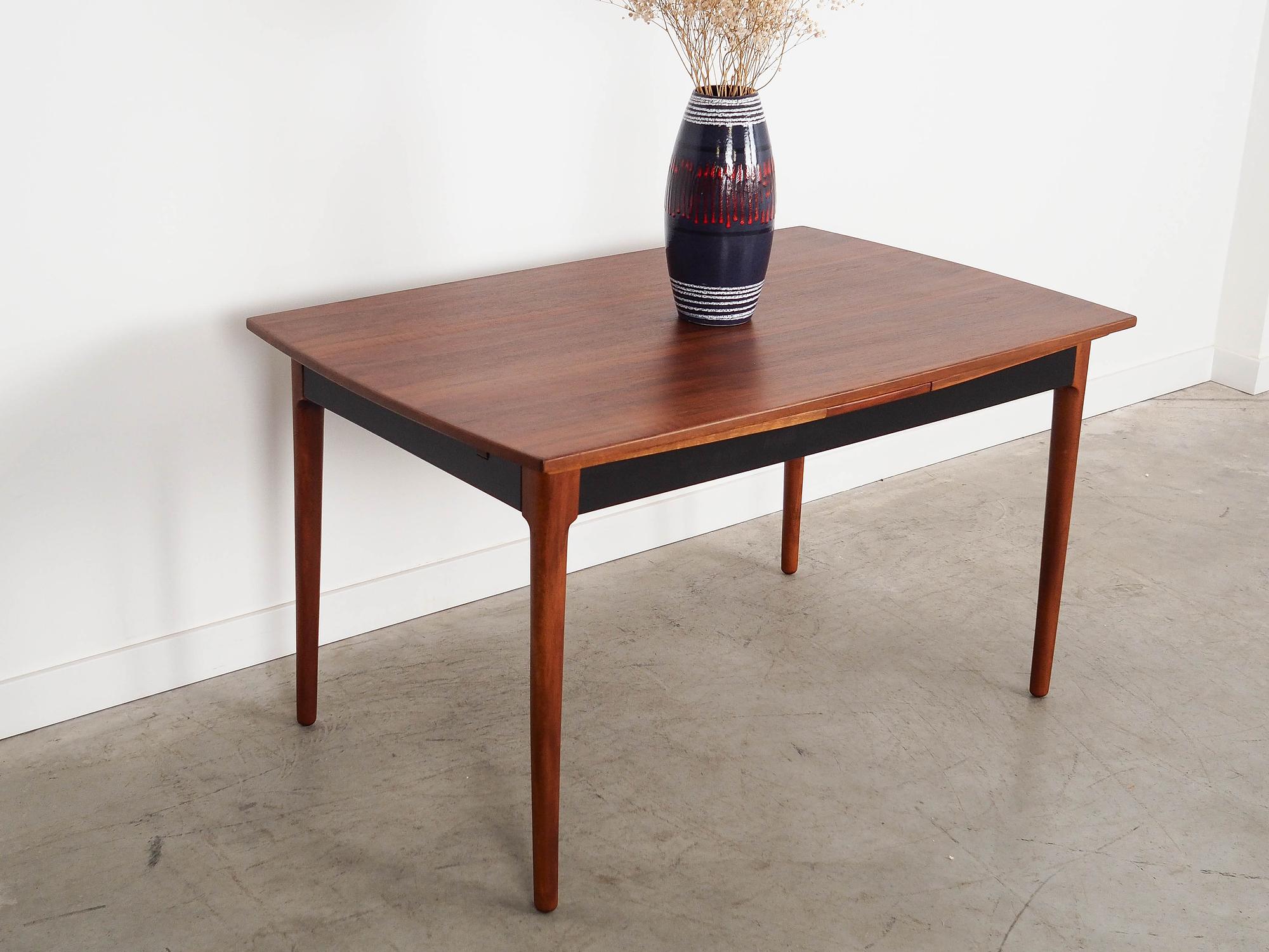 Walnut table Brown 1970s 3
