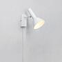 Metro Wall Lamp Iron White 1-bulb 1