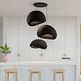 3-Flammig Wabi Sabi Kanso Beams Pendelleuchte Schwarz 2