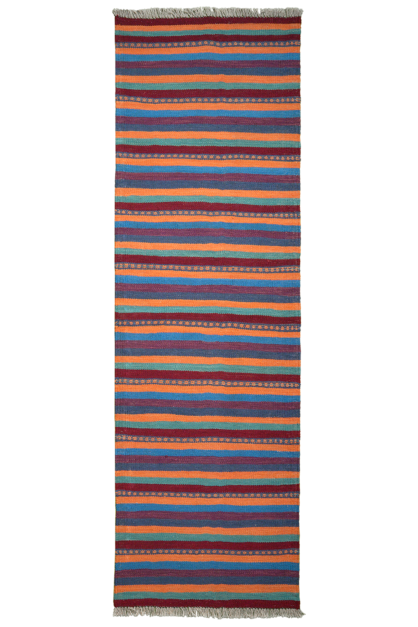 Kilim Gashgai Teppich Mehrfarbig 0