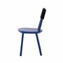 Naïve Stuhl Holz Blau 2